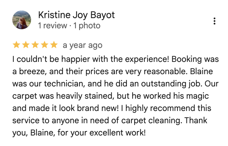 customer review